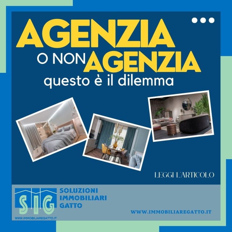 vendere casa con agenzia
