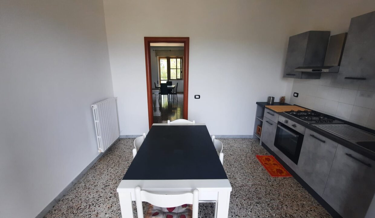 cucina vista sala